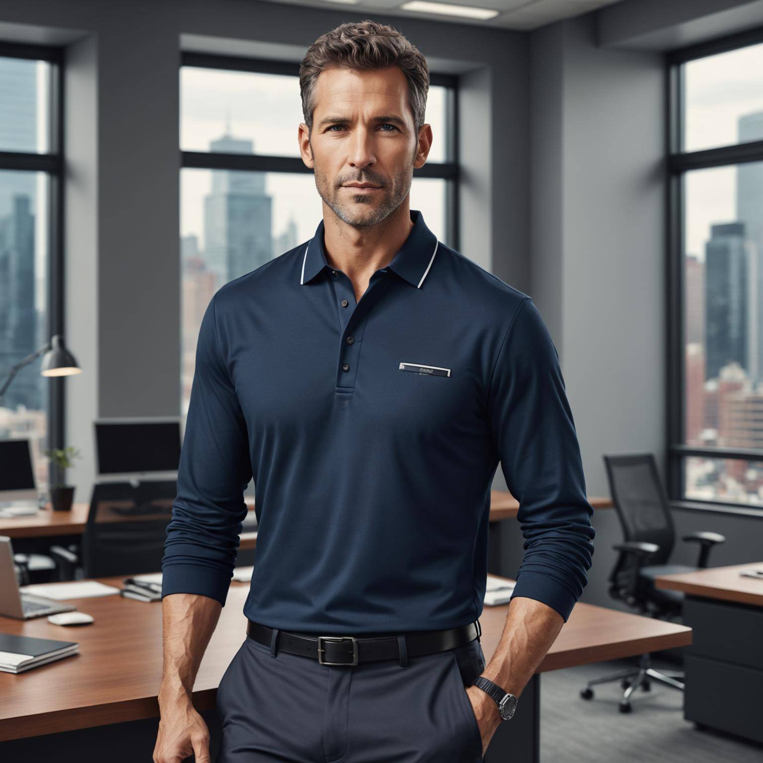 Men's high quality Liquid Cotton Polo: Redefining Men's cool touch and comfortable Polo Shirts
