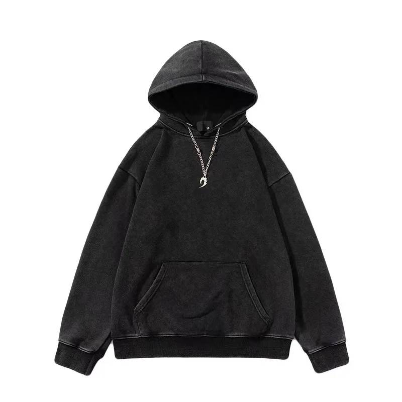 Hot Selling Blank High Quality Hoodies Wholesale Vintage Hoodie Supplier Oversized Heavy Weight Hoodie
