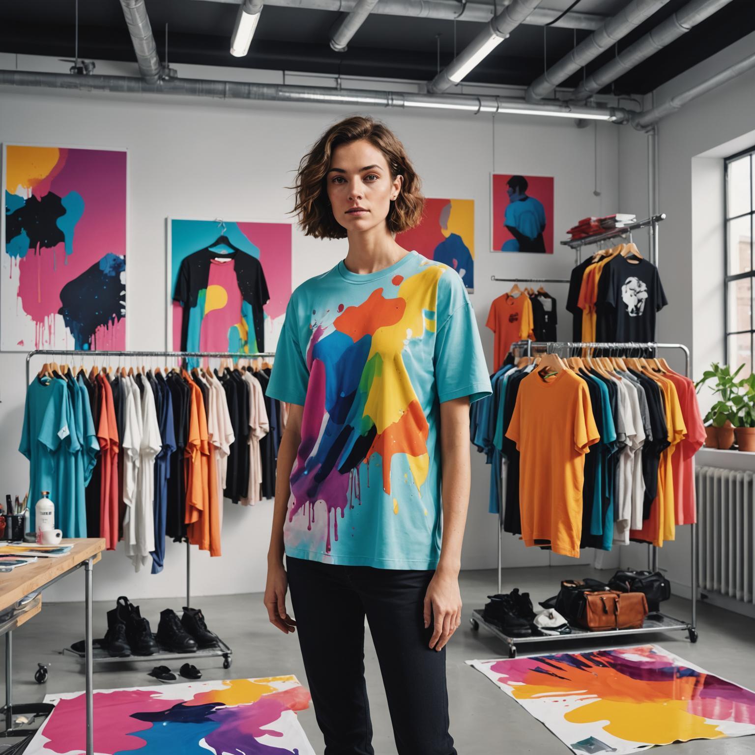 液体アンモニアTシャツ：日常のアパレルを高める